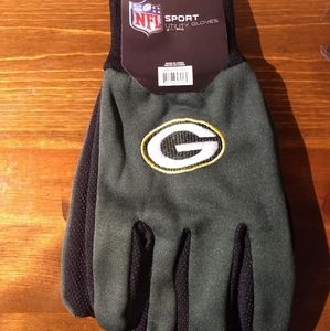 Green Bay Packers Team Logo Gloves
